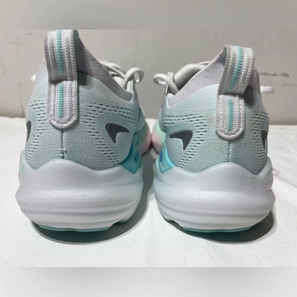 Brooks Women's Glycerin GTS 22 Running Shoe 10.5 White Limpet Shell Amparo Blue - Picture 10 of 16